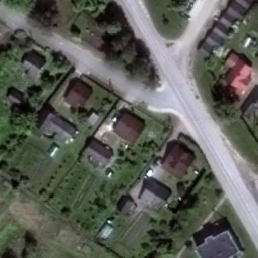 Vaizdas iš viršaus: S. Nėries g. 21, Kudirkos Naumiestis