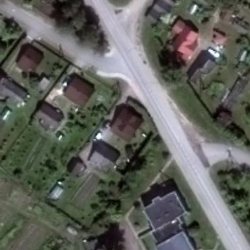Vaizdas iš viršaus: S. Nėries g. 19, Kudirkos Naumiestis
