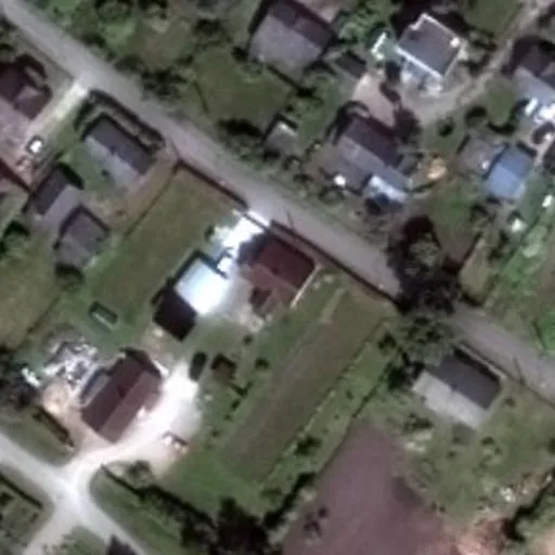 Vaizdas iš viršaus: S. Nėries g. 43, Kudirkos Naumiestis