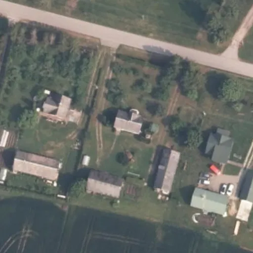 Vaizdas iš viršaus: Draugystės g. 80, Lukšiai