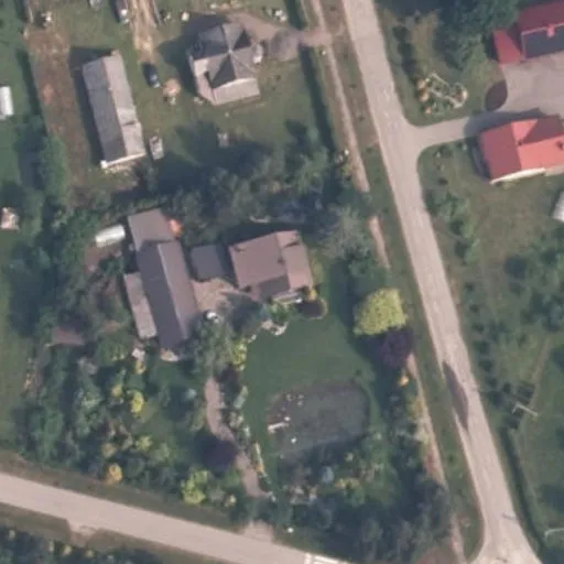Vaizdas iš viršaus: Topolių g. 13, Lukšiai