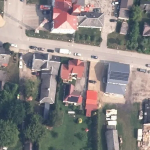 Vaizdas iš viršaus: Birutės g. 12, Šakiai
