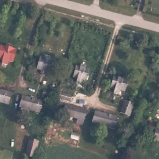Vaizdas iš viršaus: Draugystės g. 48, Lukšiai