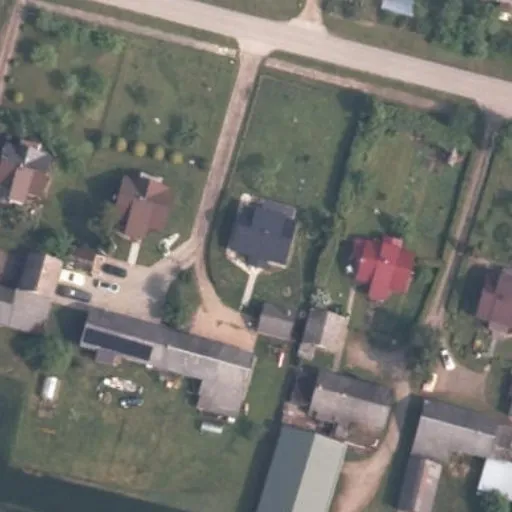 Vaizdas iš viršaus: Draugystės g. 38, Lukšiai