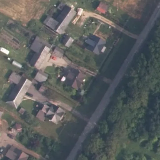Vaizdas iš viršaus: Beržų g. 6A, Lukšiai