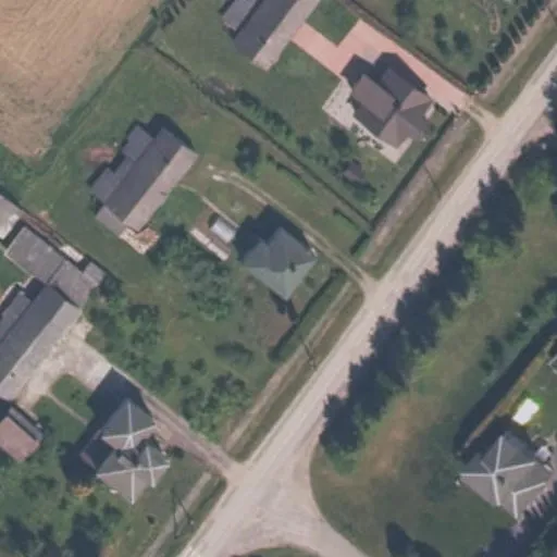 Vaizdas iš viršaus: Nemuno g. 33, Lukšiai