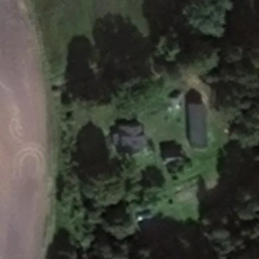 Vaizdas iš viršaus: Draugystės g. 2B, Ročiškiai