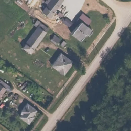 Vaizdas iš viršaus: Nemuno g. 43, Lukšiai