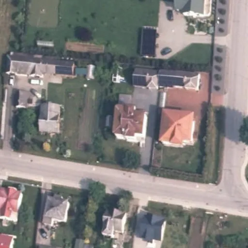Vaizdas iš viršaus: Birutės g. 17, Šakiai