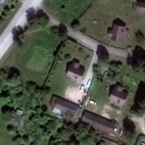Vaizdas iš viršaus: Šakių g. 4, Kudirkos Naumiestis