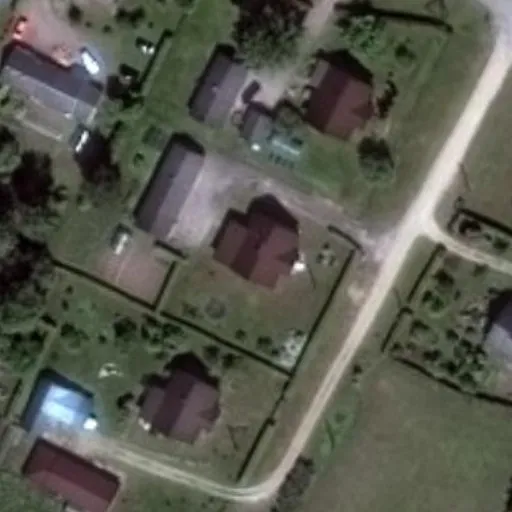 Vaizdas iš viršaus: Topolių g. 14, Kudirkos Naumiestis