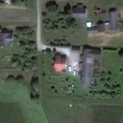 Vaizdas iš viršaus: Tilto g. 13, Gotlybiškiai