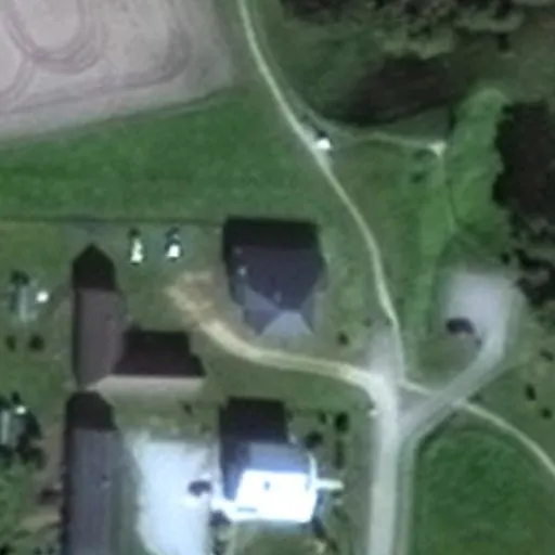 Vaizdas iš viršaus: Piliakalnių g. 23, Burgaičiai