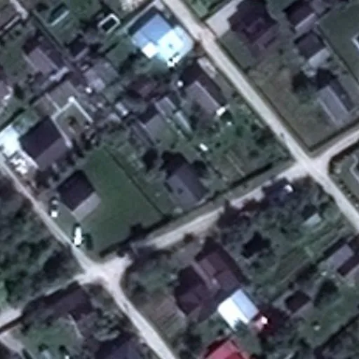 Vaizdas iš viršaus: Azalijų g. 13A, Šalčininkai