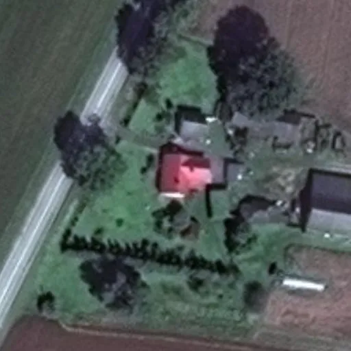Vaizdas iš viršaus: Mokyklos g. 2A, Dailidės