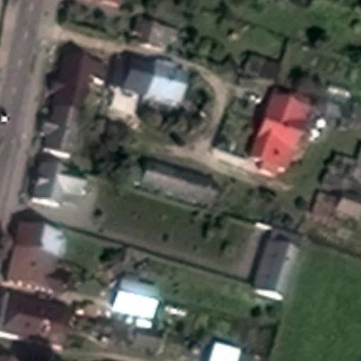 Vaizdas iš viršaus: Vilniaus g. 33, Eišiškės
