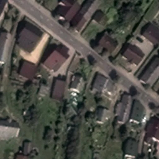 Vaizdas iš viršaus: Rodūnės g. 25, Eišiškės