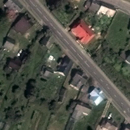 Vaizdas iš viršaus: Rodūnės g. 69, Eišiškės