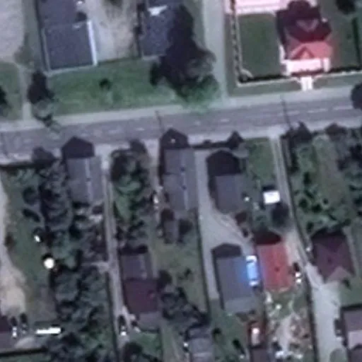 Vaizdas iš viršaus: Nepriklausomybės g. 12, Šalčininkai