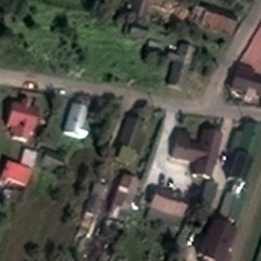 Vaizdas iš viršaus: Raubiškių g. 50, Eišiškės