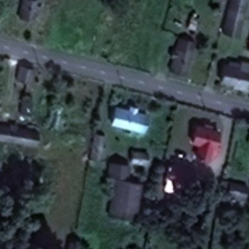 Vaizdas iš viršaus: Subotnikų g. 12, Dieveniškės