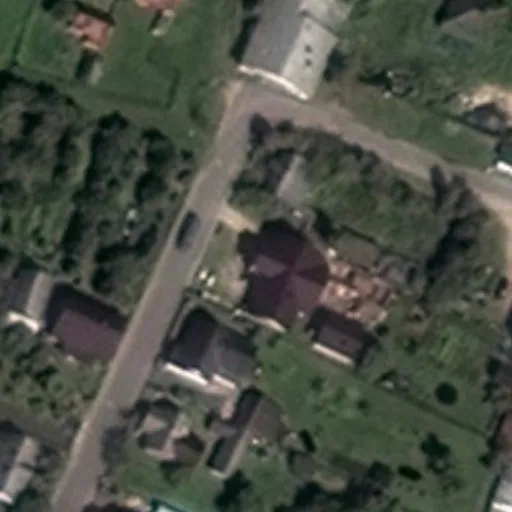 Vaizdas iš viršaus: Pirties g. 17, Eišiškės