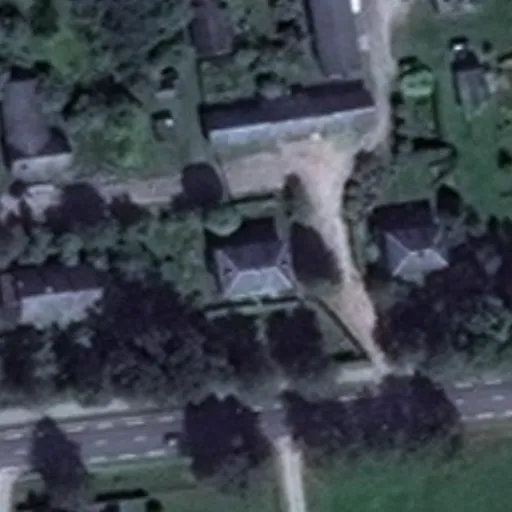 Vaizdas iš viršaus: Nepriklausomybės g. 61A, Šalčininkai