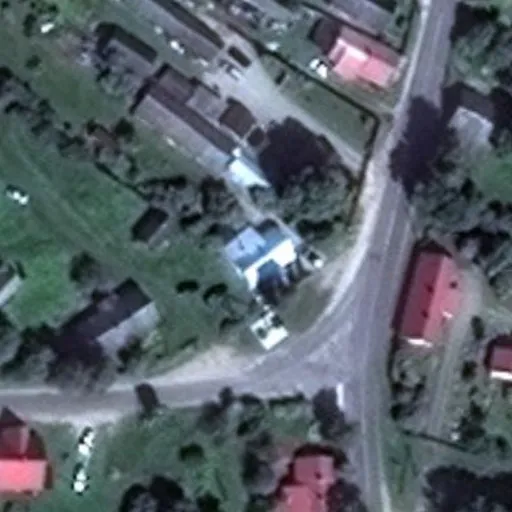 Vaizdas iš viršaus: Bažnyčios g. 32, Butrimonys