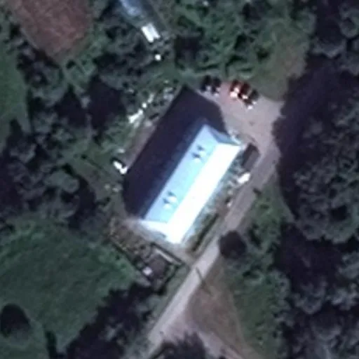 Vaizdas iš viršaus: Bažnyčios g. 17, Šalčininkai