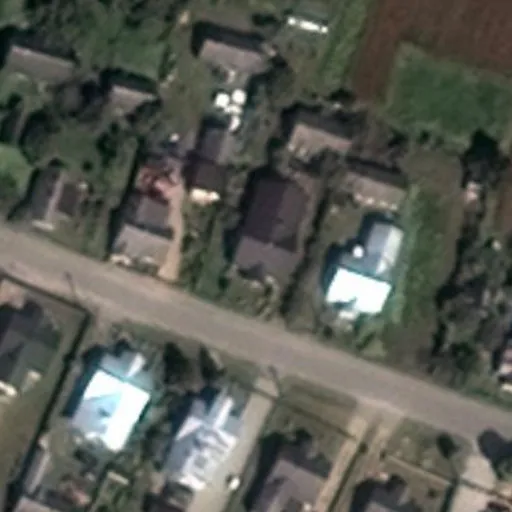 Vaizdas iš viršaus: Užmiesčio g. 18, Eišiškės