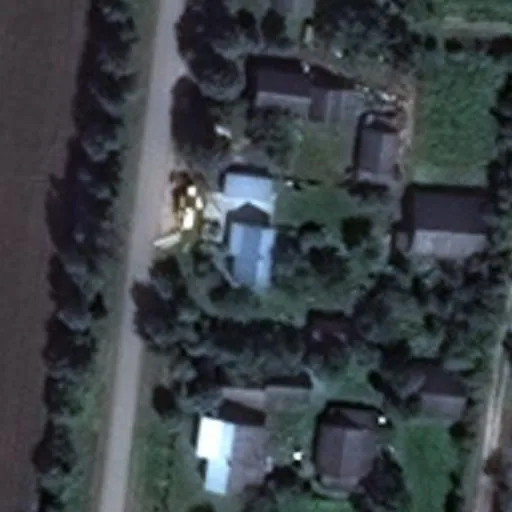 Vaizdas iš viršaus: Šermukšnių g. 4, Krakūnai