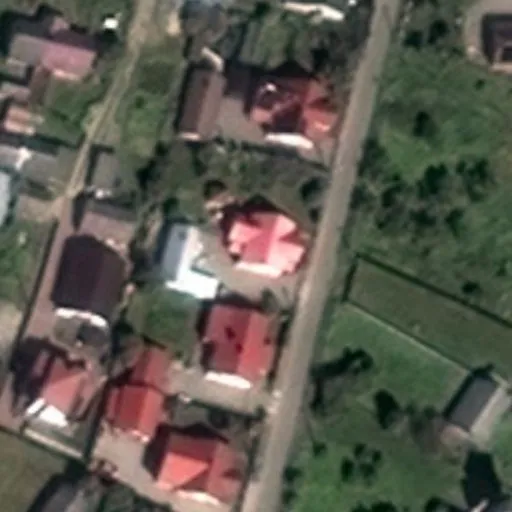 Vaizdas iš viršaus: Vytauto g. 34, Eišiškės