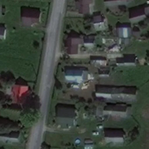 Vaizdas iš viršaus: Bažnyčios g. 35, Akmenynė