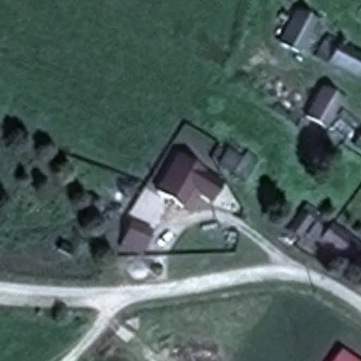 Vaizdas iš viršaus: Bažnyčios g. 56, Butrimonys