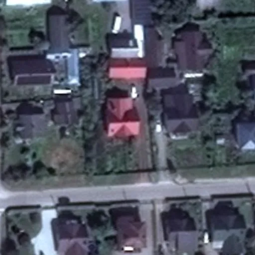Vaizdas iš viršaus: Jogailos g. 13, Šalčininkai