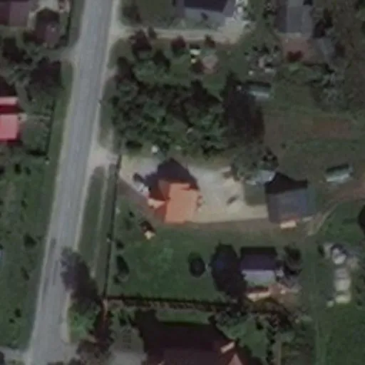 Vaizdas iš viršaus: Bažnyčios g. 51, Akmenynė