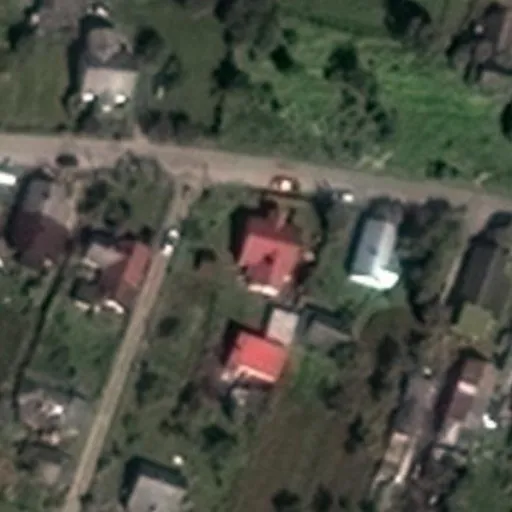 Vaizdas iš viršaus: Raubiškių g. 52A, Eišiškės