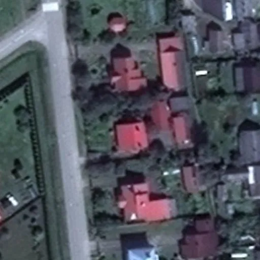 Vaizdas iš viršaus: Pavasario g. 6, Šalčininkai