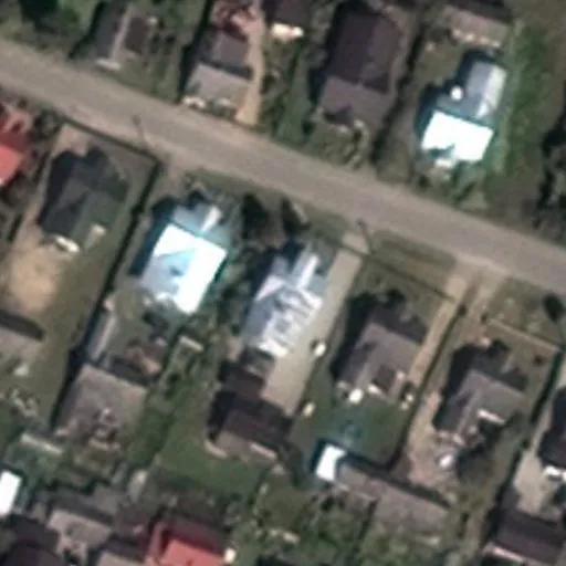 Vaizdas iš viršaus: Užmiesčio g. 21, Eišiškės