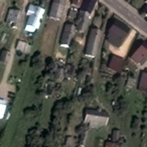 Vaizdas iš viršaus: Rodūnės g. 17, Eišiškės