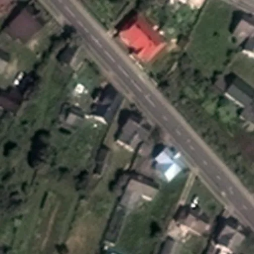 Vaizdas iš viršaus: Rodūnės g. 71, Eišiškės
