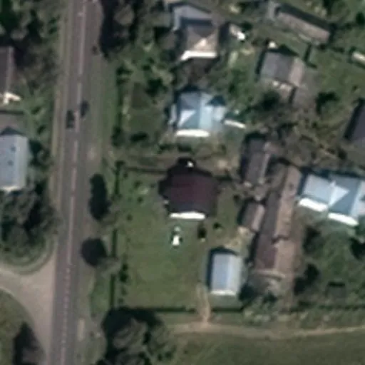 Vaizdas iš viršaus: Vilniaus g. 61, Eišiškės