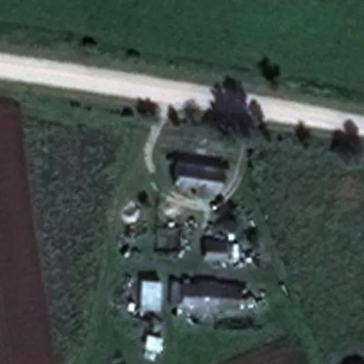 Vaizdas iš viršaus: Šermukšnių g. 45, Dieveniškės