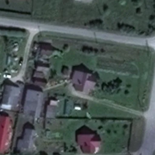 Vaizdas iš viršaus: Bažnyčios g. 46, Akmenynė