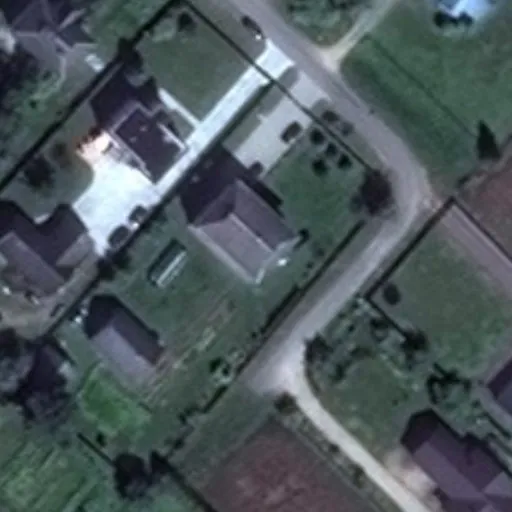 Vaizdas iš viršaus: Lauko g. 12, Šalčininkai