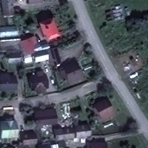 Vaizdas iš viršaus: Krantinės g. 55, Šalčininkai