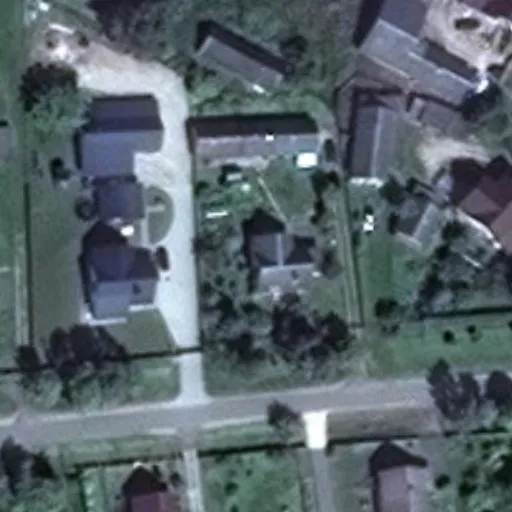 Vaizdas iš viršaus: Kaštonų g. 12, Butrimonys