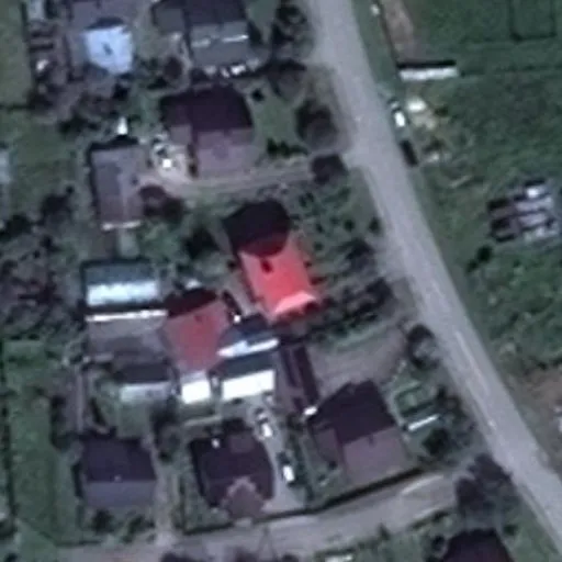 Vaizdas iš viršaus: Krantinės g. 53, Šalčininkai
