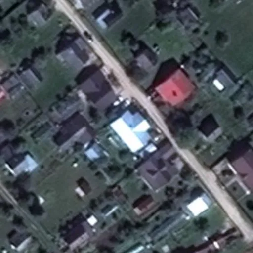 Vaizdas iš viršaus: Ramunėlių g. 43, Šalčininkai