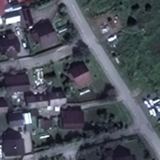 Vaizdas iš viršaus: Krantinės g. 57, Šalčininkai